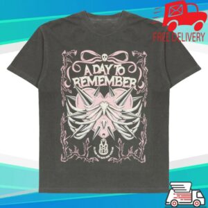 A Day To Remember Merch Spiked Heart Tee