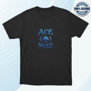 kenny Ace Mob Merch Blue Drip Shirt