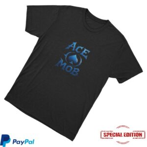 kenny Ace Mob Merch Blue Drip Shirt0