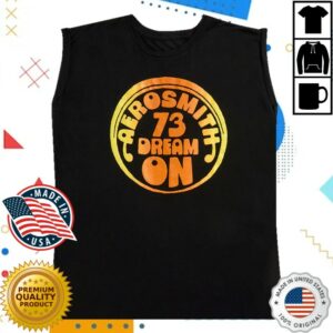 Aerosmith Merch 73 Dream On Ladies Muscle Tee