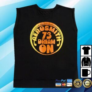 Aerosmith Merch Shop 73 Dream On Ladies Muscle Tee