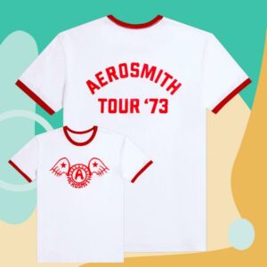 Aerosmith Merch Shop The Legendary Debut Ringer T-Shirt