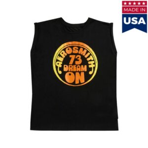 Aerosmith Merch Store 73 Dream On Ladies Muscle Tee