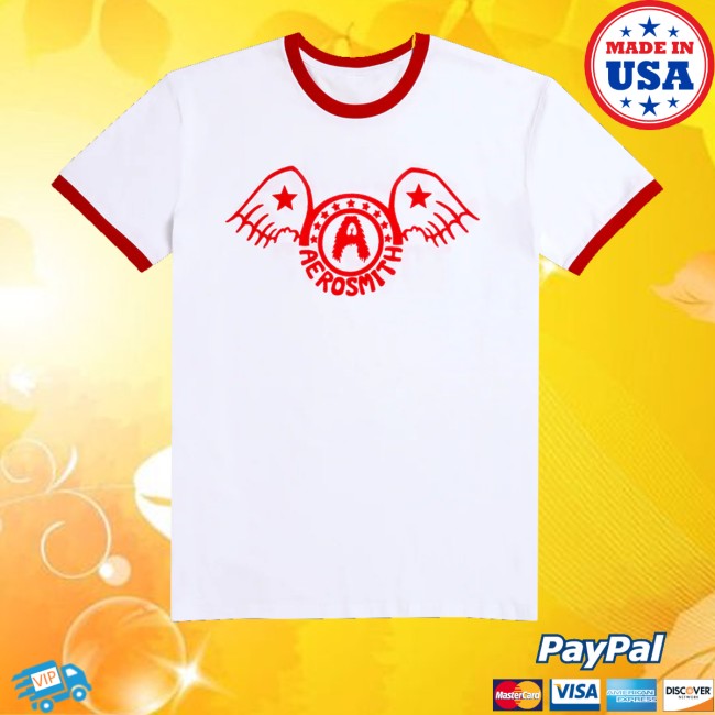 Aerosmith Merch Store The Legendary Debut Ringer Shirt 4 Aerosmith Merch Store The Legendary Debut Ringer Shirt