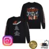 Aerosmith Merch Store The Legendary Debut Tracklist Longsleeve