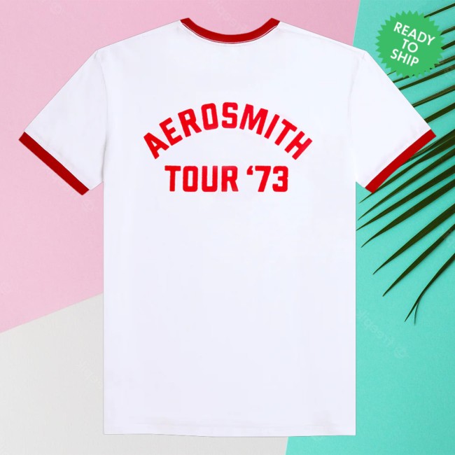 Aerosmith Merch The Legendary Debut Ringer T-Shirt 4 Aerosmith Merch The Legendary Debut Ringer T-Shirt