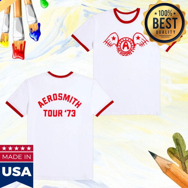 Aerosmith Merch The Legendary Debut Ringer T-Shirt 5 Aerosmith Merch The Legendary Debut Ringer T-Shirt