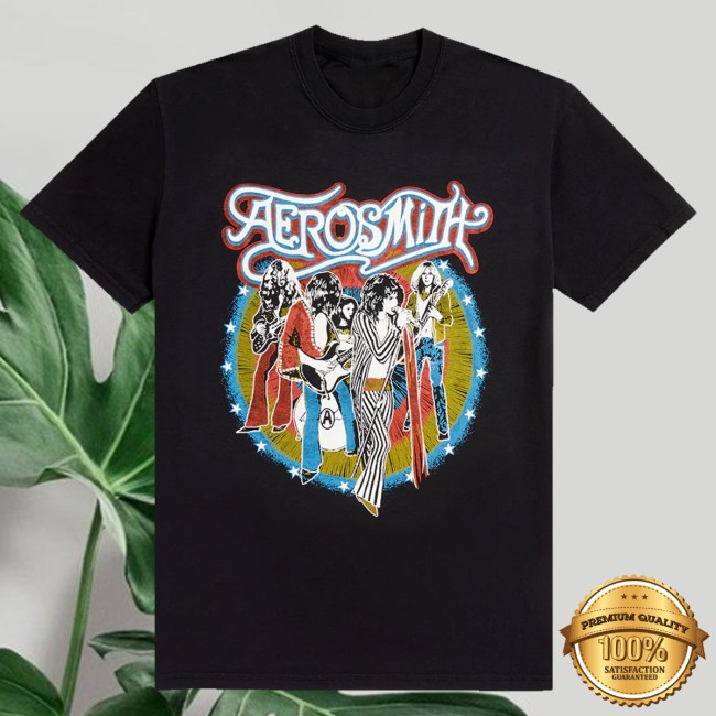 Aerosmith Merch The Legendary Debut T-Shirt 2 Aerosmith Merch The Legendary Debut T-Shirt