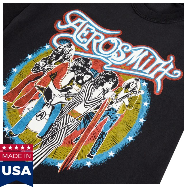 Aerosmith Merch The Legendary Debut T-Shirt 3 Aerosmith Merch The Legendary Debut T-Shirt