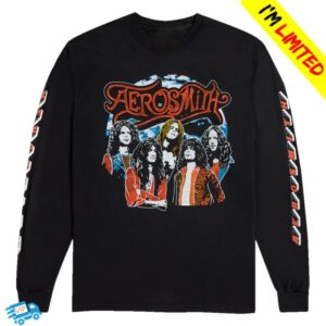Aerosmith Merch The Legendary Debut Tracklist Longsleeve
