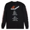 Aerosmith Merch The Legendary Debut Tracklist Longsleeve 1 Aerosmith Merch The Legendary Debut Tracklist Longsleeve