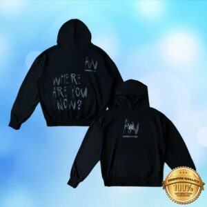 kenny Alan Walker Merch Store Faded Graffiti Hoodie Blackaa