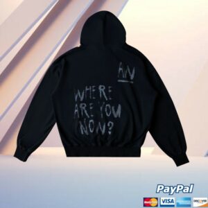 kenny Alan Walker Store Merch Faded Graffiti Hoodie