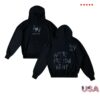 kenny Alan Walker Store Merch Faded Graffiti Hoodiess