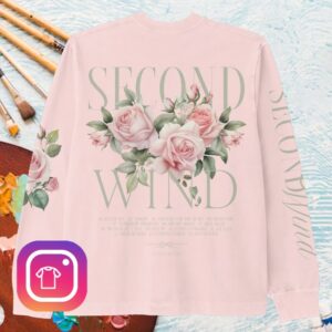 Alexandra Kay Merch Store Second Wind Pink Long Sleeve