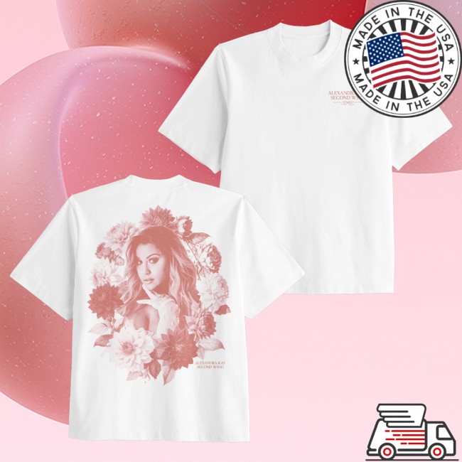 Alexandra Kay Merch Store Second Wind White Tee 4 Alexandra Kay Merch Store Second Wind White Tee