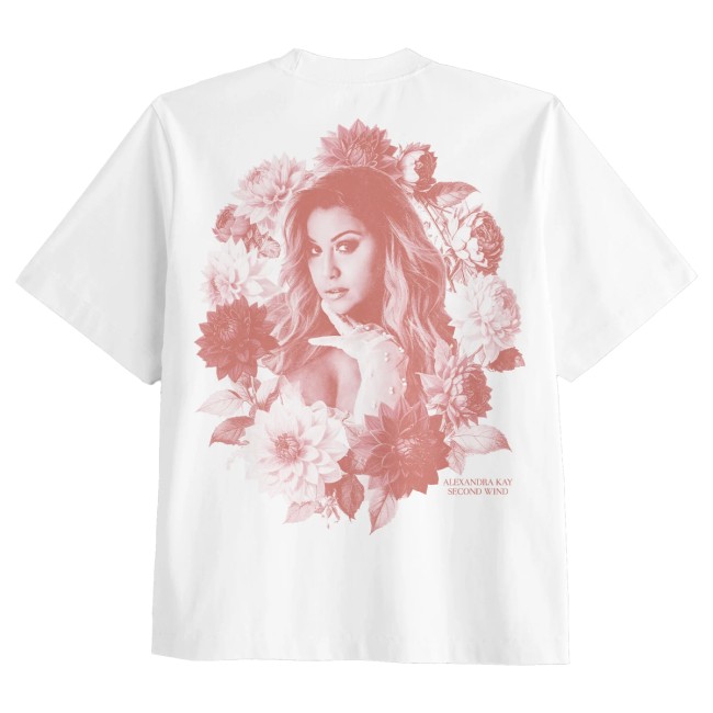 Alexandra Kay Merch Store Second Wind White Tee 5 Alexandra Kay Merch Store Second Wind White Tee