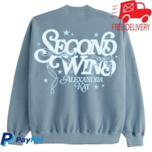 Alexandra Kay Merch Starry Pigment Slate Blue Crewneck