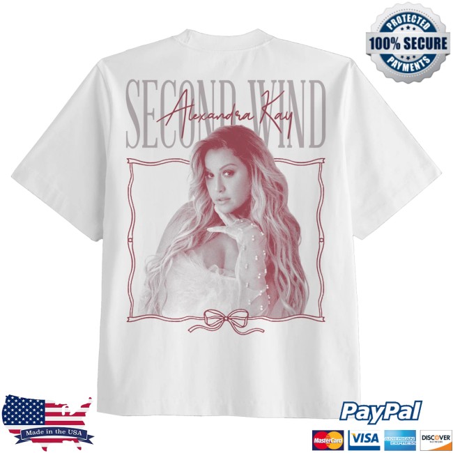 Alexandra Kay Merch Store Windy White Tee 5 Alexandra Kay Merch Store Windy White Tee