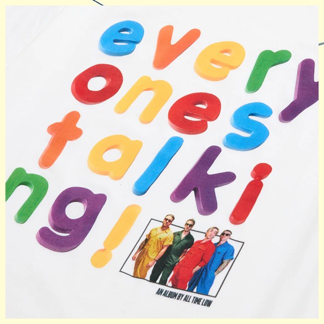 All Time Low Merch Everyone's Talking Shirt 3 All Time Low Merch Everyone's Talking Shirt