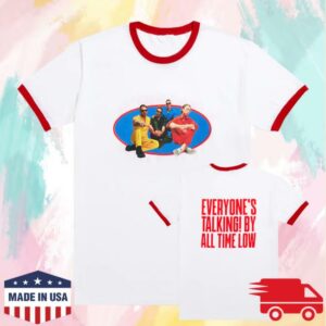 All Time Low Store Store Merch Shop Everyone's Talking! Ringer T-Shirt