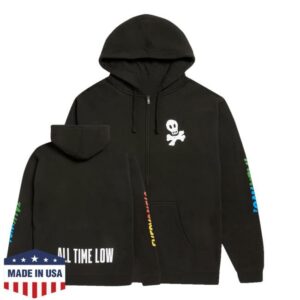 All Time Low Store Store Merch Shop Everyone's Talking! Zip Hoodie