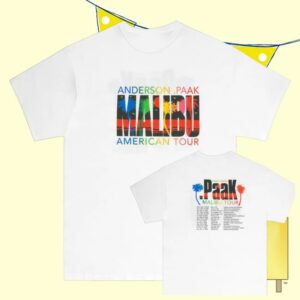 kenny Anderson Paak Merch Store Malibu American Tour Tee