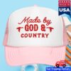 Anne Wilson Merch God & Country Pink Hat 4 Anne Wilson Merch God & Country Pink Hat