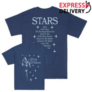 kenny Anne Wilson Merch Shop Store Stars Track List T Shirt