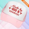 Anne Wilson Merch Store God & Country Pink Hat 1 Anne Wilson Merch Store God & Country Pink Hat