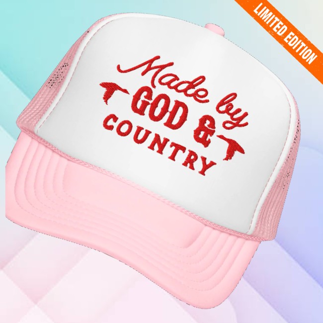 Anne Wilson Merch Store God & Country Pink Hat 3 Anne Wilson Merch Store God & Country Pink Hat