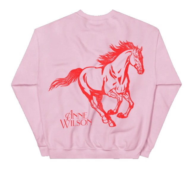 Anne Wilson Merch Store Pink Rebel Sweatshirt 4 Anne Wilson Merch Store Pink Rebel Sweatshirt