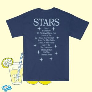 kenny Anne Wilson Merch Store Stars Track List Youth Shirt