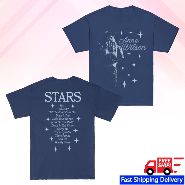 kenny Anne Wilson Merch Store Stars Track List Youth T Shirt0 kenny Anne Wilson Merch Store Stars Track List Youth T Shirt0
