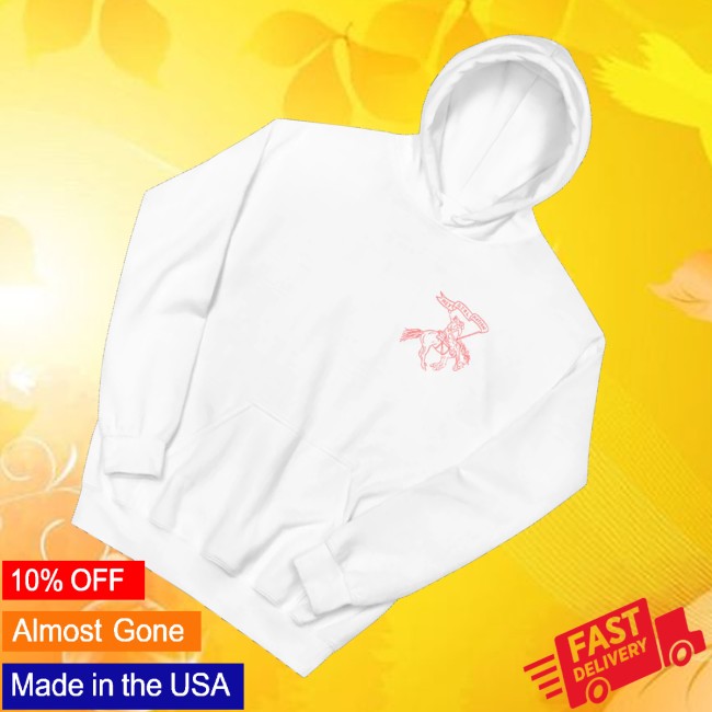 Anne Wilson Merch Store White Pink Hey Girl Nation Hoodie 3 Anne Wilson Merch Store White & Pink Hey Girl Nation Hoodie