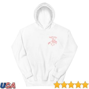 Anne Wilson Merch White & Pink Hey Girl Nation Hoodie