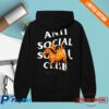 kenny Anti Social Social Club Store Merch Assc Cny Hoodie Blacks