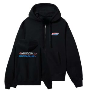 Anti Social Social Club Store Merch Shop Racing Hood-Zip