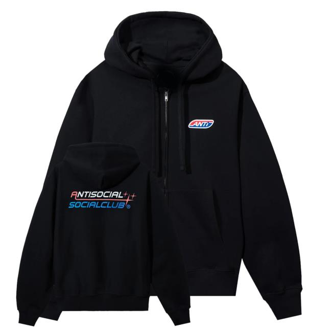 Anti Social Social Club Store Merch Shop Racing Hood-Zip 3 Anti Social Social Club Store Merch Shop Racing Hood-Zip