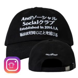 Anti Social Social Club Store Merch Shop Taku Ball Cap
