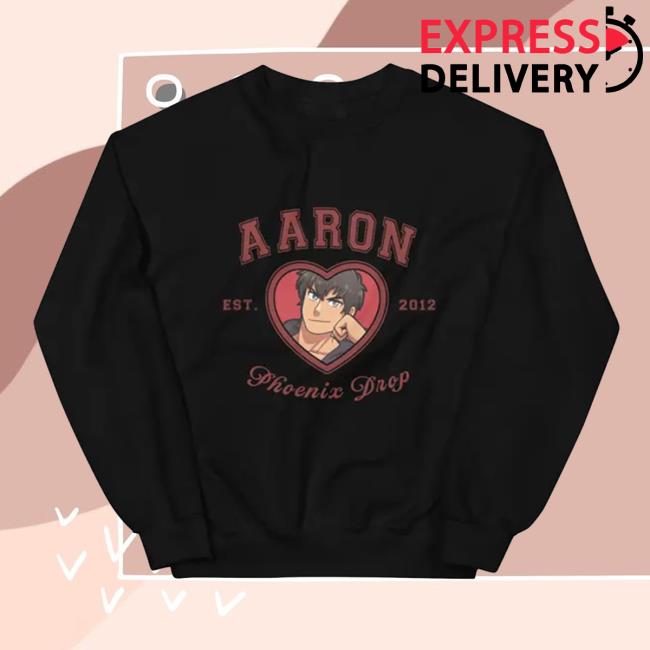kenny Aphmauverse Merch Store Aaron Phoenix Drop Varsity Sweatshirt kenny Aphmauverse Merch Store Aaron Phoenix Drop Varsity Sweatshirt