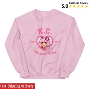 kenny Aphmauverse Merch Store Kc Phoenix Drop Varsity Sweatshirt