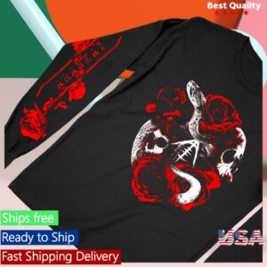 kenny Arankai Store Merch Shop Arankai Skull Et Roses Longsleevee kenny Arankai Store Merch Shop Arankai Skull Et Roses Longsleevee