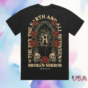 Architects Merch Store Broken Mirror Black Shirt