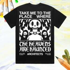 Architects Merch Store Broken Mirror Heavens Black Shirt