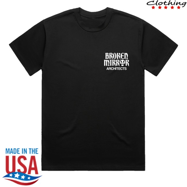 Architects Merch Store Broken Mirror Heavens Black Shirt 4 Architects Merch Store Broken Mirror Heavens Black Shirt