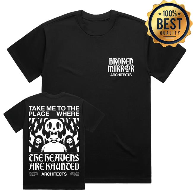 kenny Architects Shop Store Merch Broken Mirror Heavens Black T Shirt kenny Architects Shop Store Merch Broken Mirror Heavens Black T Shirt