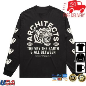 kenny Architects Shop Store Merch Diamond Tiger Black Longsleeve T Shirt