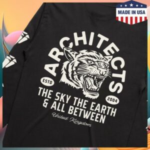 kenny Architects Shop Store Merch Diamond Tiger Black Longsleeve T Shirte