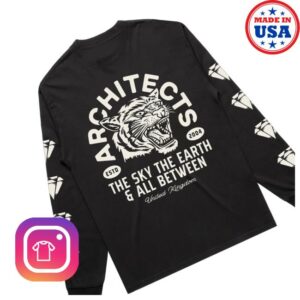 kenny Architects Shop Store Merch Diamond Tiger Black Longsleeve T Shirts